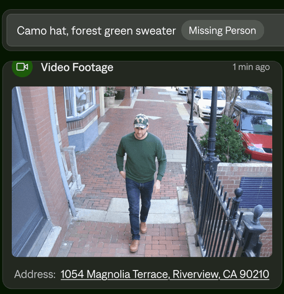 Flock brand camera and solar panel assembly on a pole